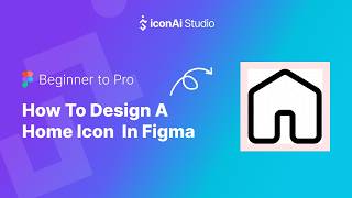How to Design a Home Icon in Figma | Pixel Perfect UI Icon Tutorial | App Icon Design in figma