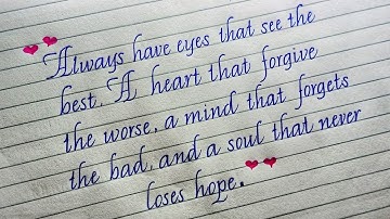 Italic handwriting with normal pen | italic calligraphy for beginners | beautiful handwriting