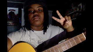 CHRISTSHA - Mad At Fire by Elmiene acoustic cover