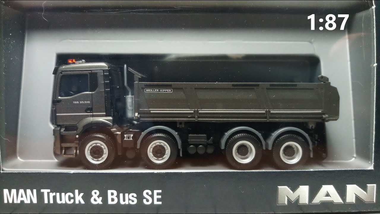 Miniature Camion MAN F2000, échelle 1/87, Herpa, édition Limitée - Neuve