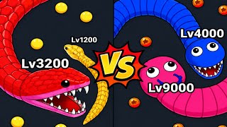 😱 SNAKE CLASH IO vs WORMS CLASH IO — Ultimate Comparison Battle! Which Game Is Truly Better? 🐍🪱🔥#367 screenshot 1