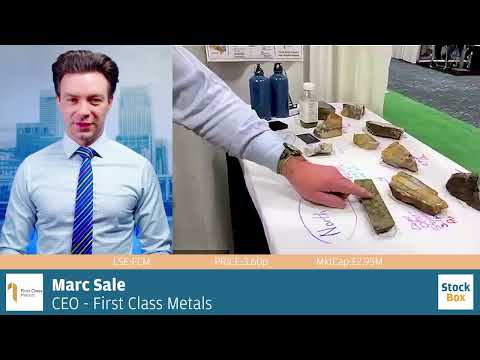 First Class Metal CEO Showcases Samples at PDAC 2024, Toronto #fcm #lithium #gold
