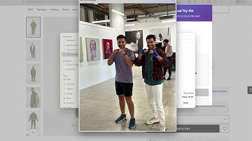 AI virtual try on | Instant chrome extension