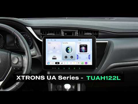 XTRONS TUAH122L: 10.1" Double DIN Android 15 Car Stereo | 6GB+128GB, AI NPU, DSP, Wireless CarPlay