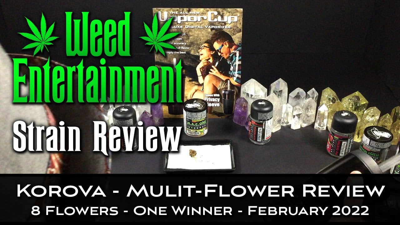 Korova - Multi Flower Review - 8 Flowers - One Winner - February 2021