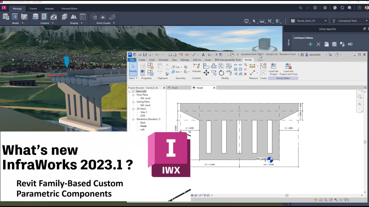 What's new in InfraWorks 2023.1 ? - YouTube