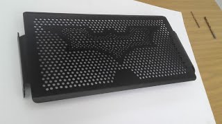 Homemade Radiator Grille Guard Protective Grill For Yamaha Motorcycle Batman