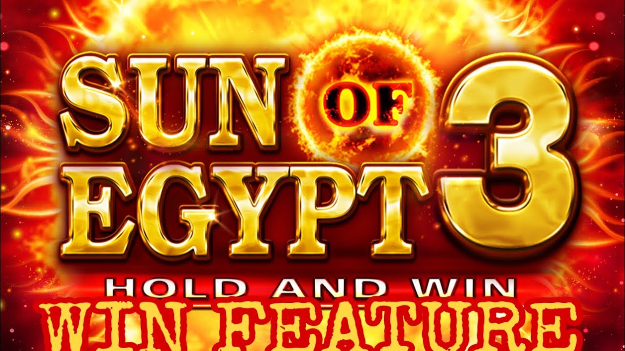 SUN OF EGYPT 3 WIN | SLOTS ONLINE WIN - YouTube