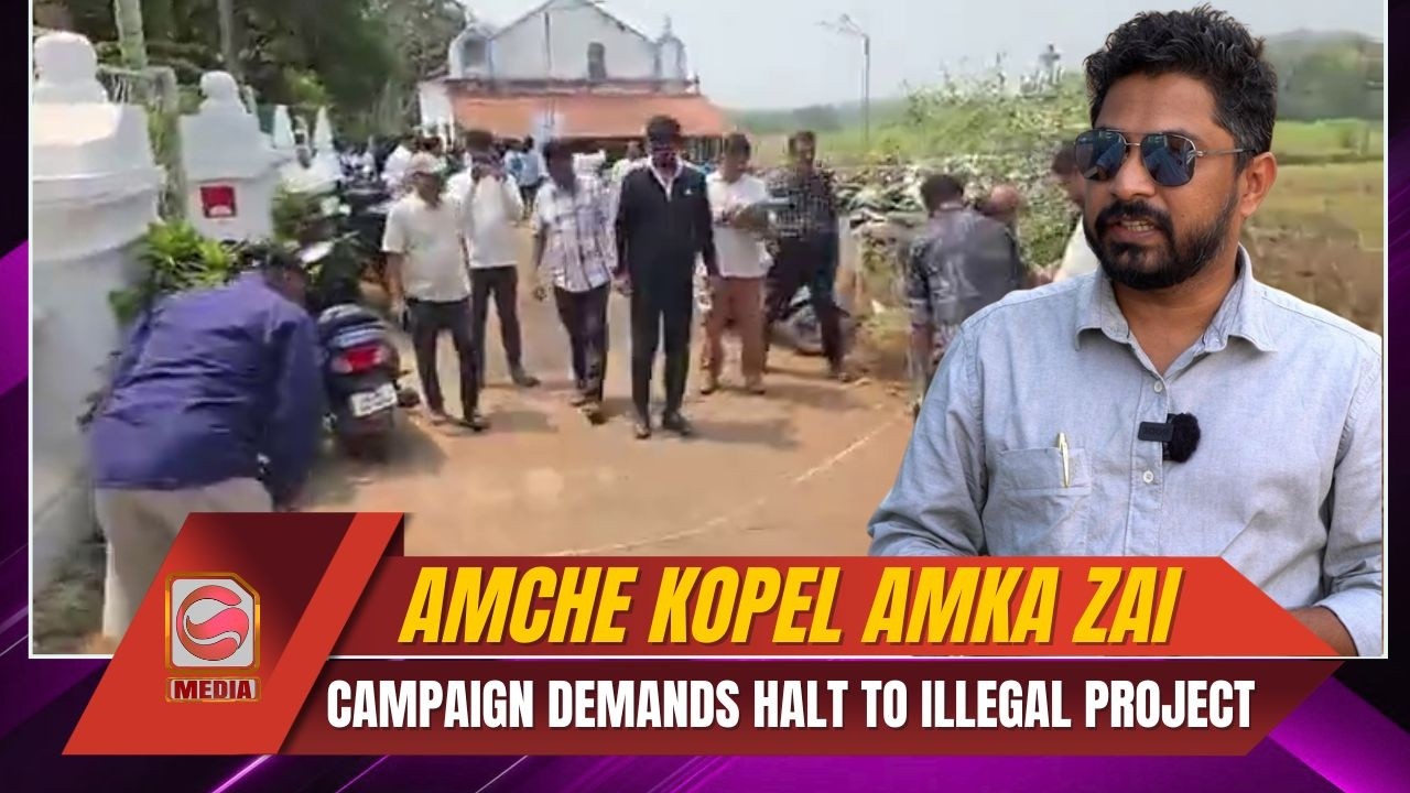 Amche Kopel Amka Zai campaign demands halt to illegal Thivim project