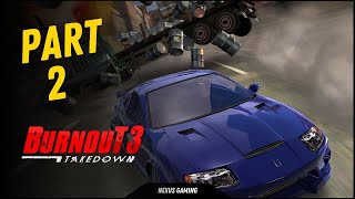 Burnout 3: Takedown - PS2 - GAMEPLAY WALKTHROUGH - LONGPLAY - NO