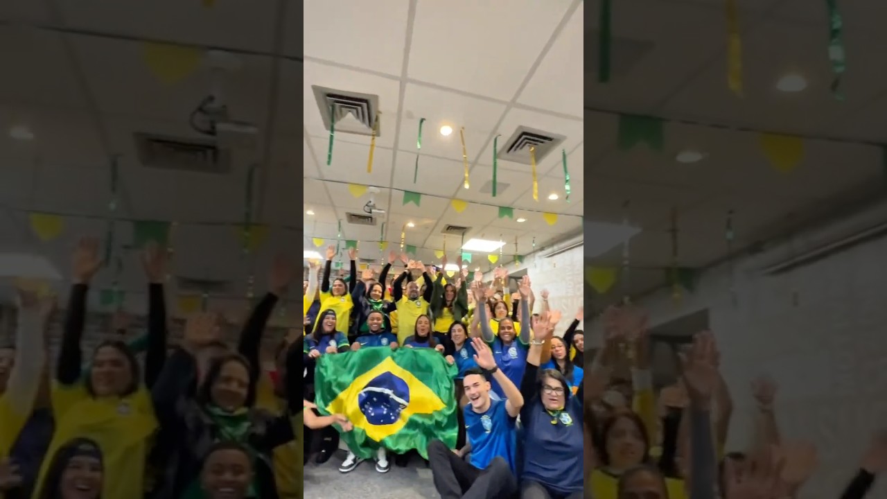Torcida na Copa do Mundo Só Flats Vai Brasil