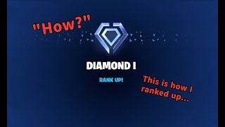 So this is how I got to Diamond....