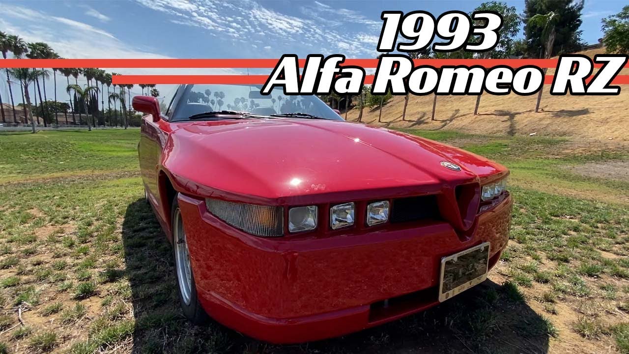 The Alfa Romeo RZ Is A UNIQUE Gem | Motor Spins - YouTube