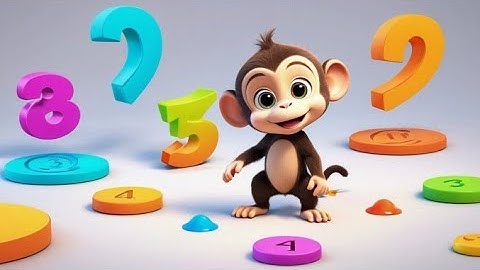 Five Little Monkeys Jump and Count | Counting Song for Kids | Fun Number Rhyme with Rhyme Zoo