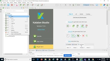 Customize Download location in Katalon.