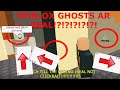 Roblox ghosts are real i saw one in the haunted mansion real not clickbait 