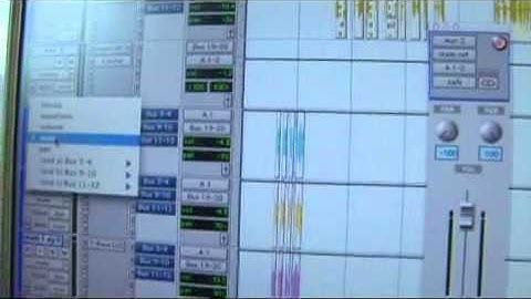 Pro Tools 6.9 Mixing Tips: Copying Track Settings