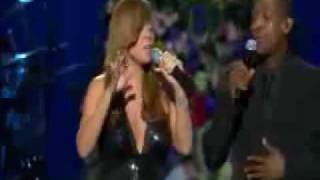 Michael Jackson Memorial\/Funeral - Mariah Carey Sings I`ll Be There - 7\/7\/09