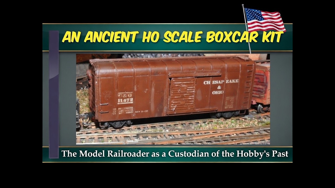 Very Old HO Boxcar Kit. Varney? - YouTube