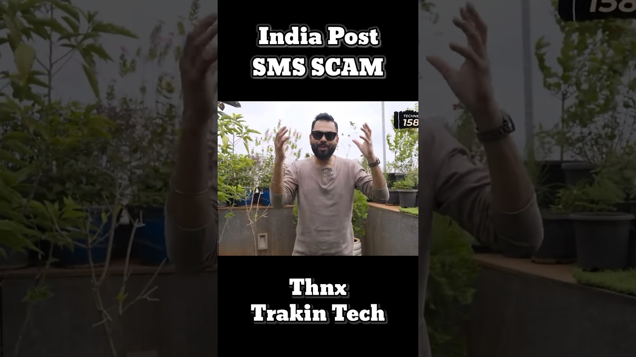 India Post SMS SCAM 🚨🚨 Thnx 
