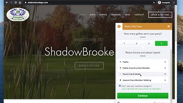 How to Book Tee Time Online at ShadowBrooke Golf Course in Lester Prairie