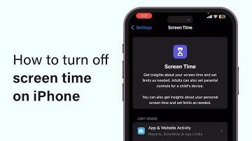 How To Turn Off Screen Time On iPhone 2025 | Disable Screen Time Restrictions
