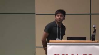 DIMACS Networking Workshop: Ratul Mahajan - Centralized Programming and Distributed Operation