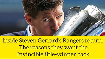 Steven Gerrard Set for SHOCK Rangers Return! | Inside His Potential Comeback to Ibrox