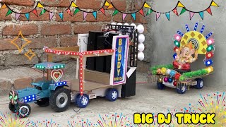 New Crazy Dj | how to make new dj truck radha krishna | New dj sharpy lights decoration | Navdurga