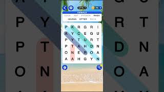 Finding python in word search