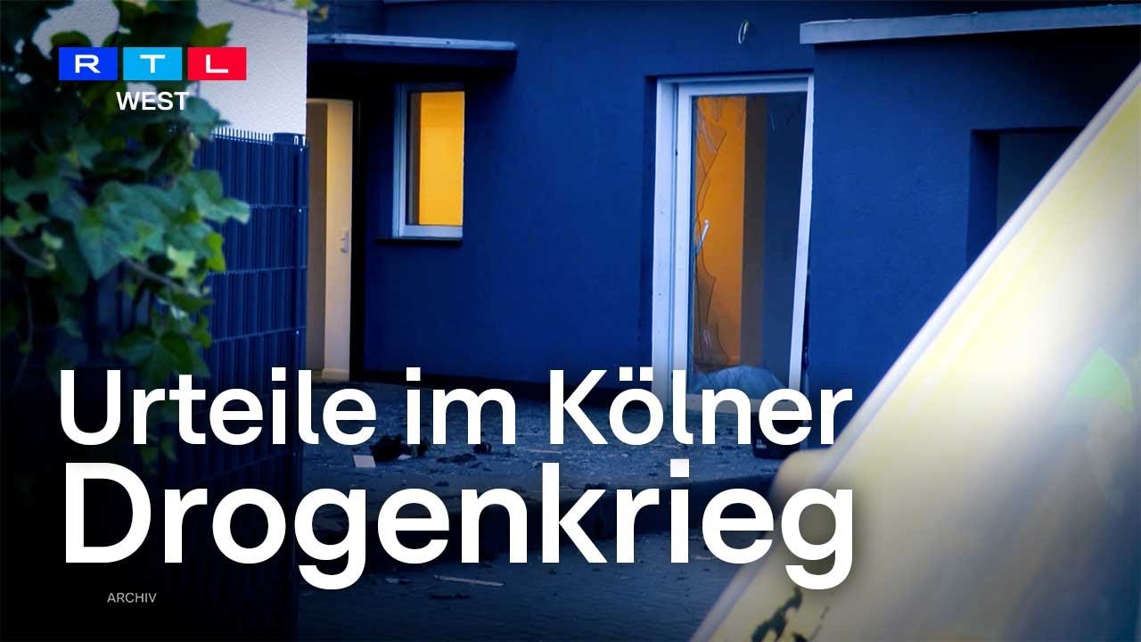 Urteile im „Kölner Drogenkrieg“ – sieben Männer schuldig gesprochen | RTL WEST