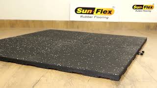 Standard Rubber Tiles with Pin Connector by SUNFLEX RUBBER FLOORING 164 views 6 months ago 1 minute, 31 seconds