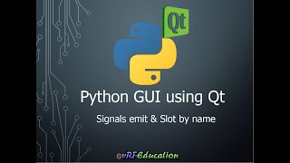 PyQt - Signals emission & Slot by name