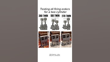 Testing all 2 cylinder firing orders on Lego vacuum engines.       #lego #engine #cool #engineering