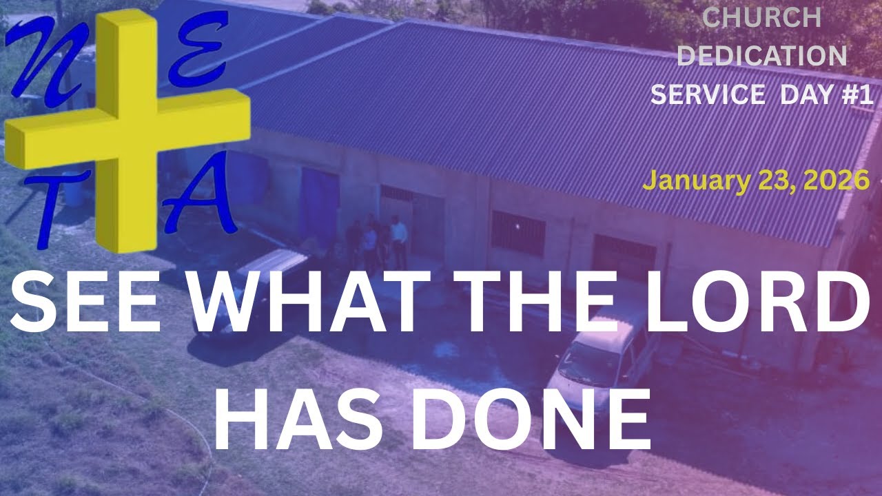 New Ebenezer Tabernacle Apostolic Church/OH Church Dedication Service - Day 1 - January 23, 2026