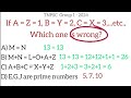 If A=Z=1, B=Y=2, C=X=3,...etc. Which one is wrong? TNPSC GROUP 1 2024 Maths | Aptitude