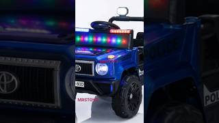 Kids Electric Jeep Ride-On Car  Music, LED Lights &amp; Rechargeable Battery Operated Jeep Boys &amp; Girls,