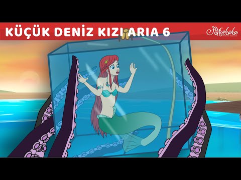 Adisebaba Çizgi Film Masallar - Küçük Deniz Kızı Aria 6 - Deniz Kızı ve Sırrı -Little Mermaid