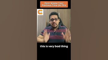 STOP WASTING your TIME on THIS #shorts