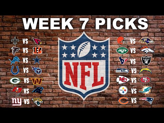 week 7 game picks nfl