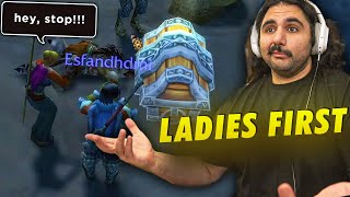 Everyone Tries to Grab My Chest I Esfand WoW Classic Hardcore