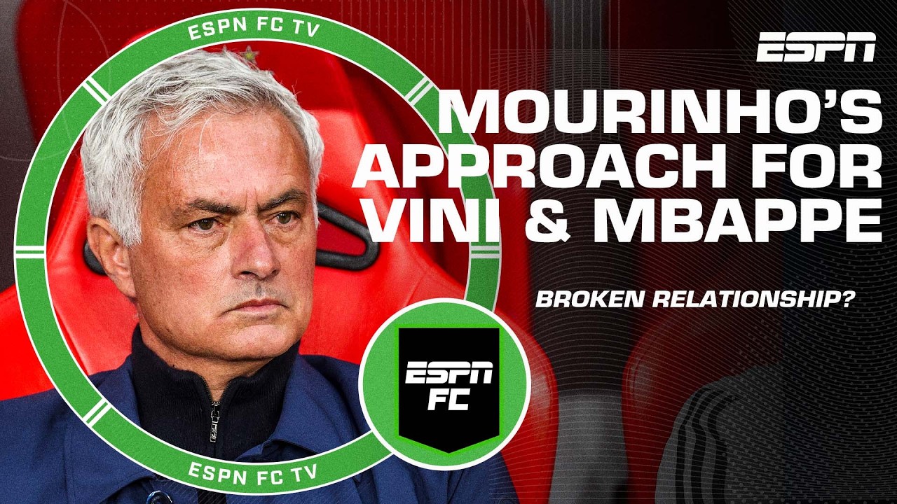 Can Mourinho repair the relationship between Mbappe & Vinícius Júnior at Real Madrid? | ESPN FC