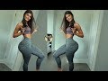 Inspiring fitness girl  stay fit and focused