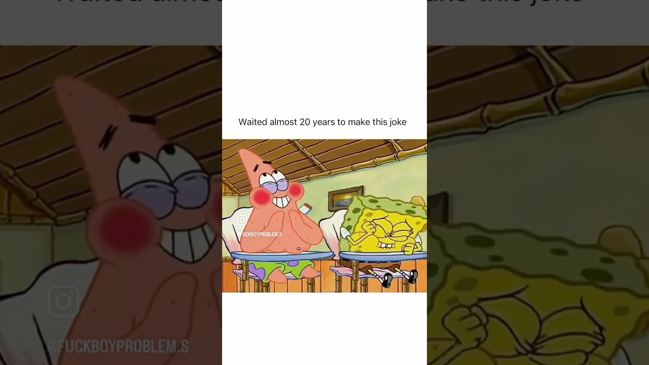 Spongebob Squarepants & Patrick Star – 2024/2025 joke – New Years 