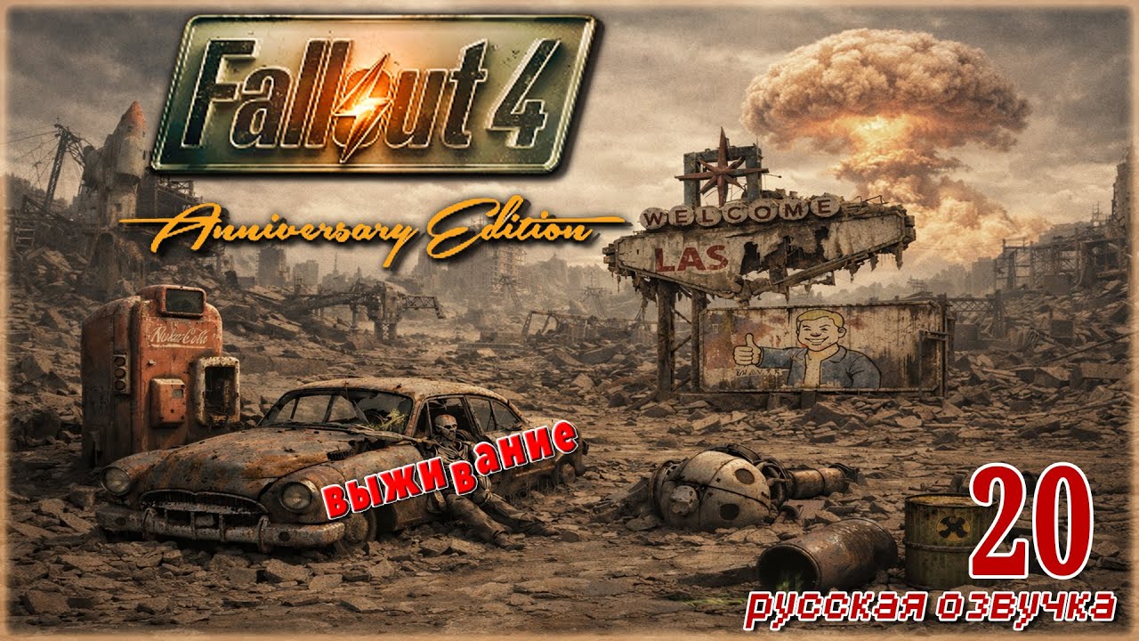 FALLOUT 4 AE🧸ОЛДЕР В РЕЖИМЕ ВЫЖИВАНИЯ🧸СТРИМ 20