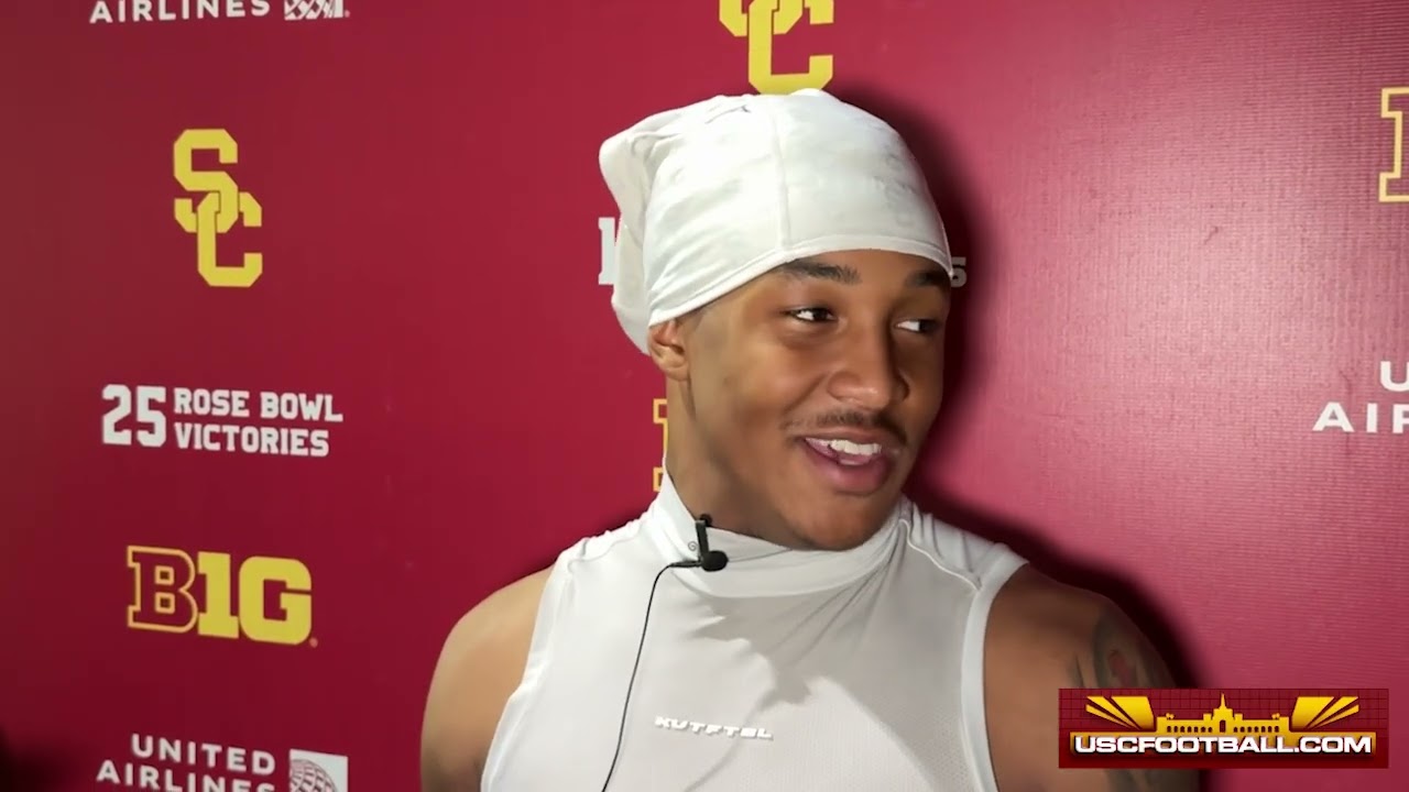 Лейтенант-защитник USC Десман Стивенс II о подготовке команды к субботней игре с Айовой