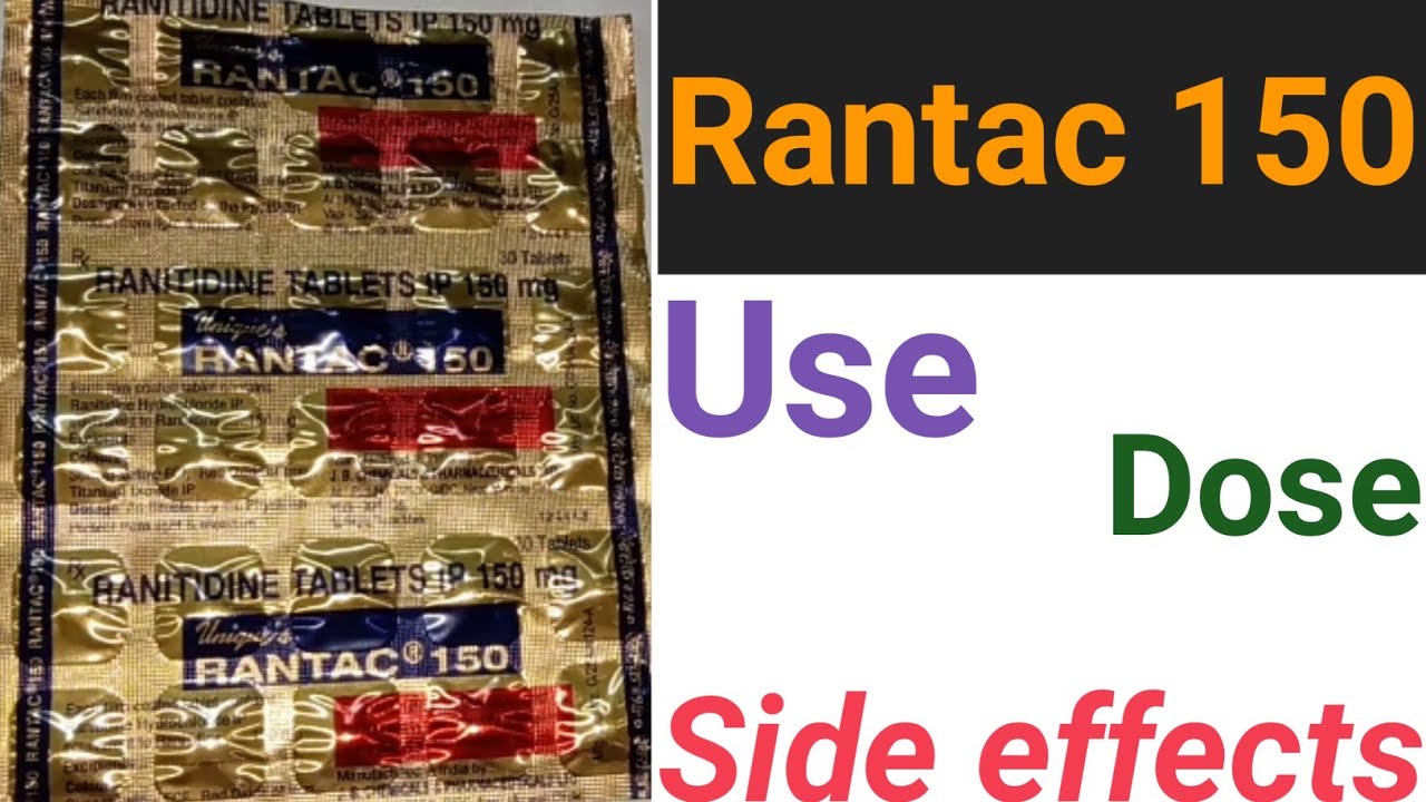 Rantac 150 Tablet | Ranitidine Hydrochloride | Rantac 150 Tablet Use ...