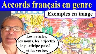 French gender agreement for grades 1-5 (French as a Foreign Language)