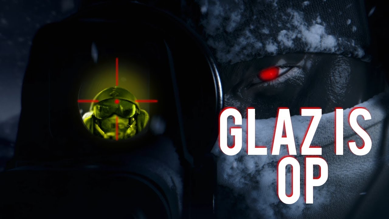 Nerf Glaz - Rainbow Six: Siege