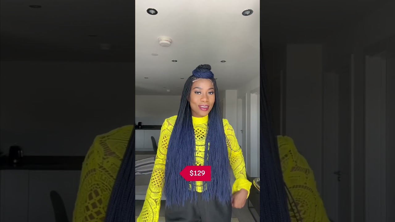 UniqueBraidedWigs Ombré Micro Braid Wig 